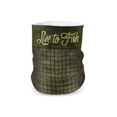 Alligator Skin Fishing Neck Gaiter | Live to Fish